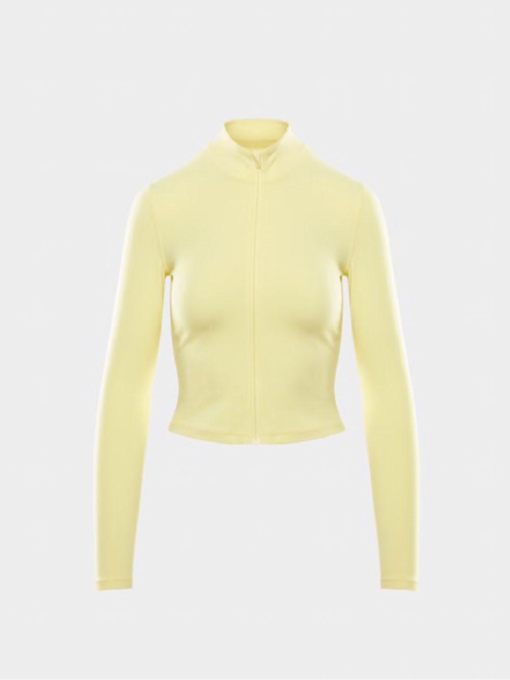 Aritzia Butter Limit Zip-up Lemonade Yellow Size XL NWOT